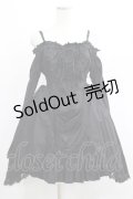BPN / サイドレースアップワンピース  黒 H-25-07-05-008-GO-OP-KB-ZH