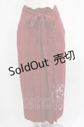 Ozz oneste / 袴スカート  赤 H-25-07-05-014-OO-SK-KB-ZH