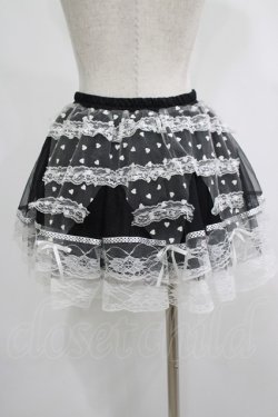 画像3: Drug Honey / チュールレーススカート  黒×白 H-25-07-05-024-PU-SK-KB-ZH
