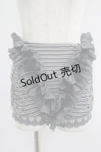 alice auaa / フリルパンツ 3（約9号） ブラック H-25-07-05-027-AA-PA-KB-ZH