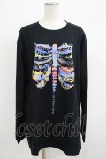 QOOZA / QOOZA×zumi Costal Long Sleeve Tee  黒 H-25-07-06-031-PU-TO-KB-ZH