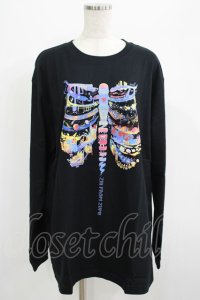 QOOZA / QOOZA×zumi Costal Long Sleeve Tee  黒 H-25-07-06-031-PU-TO-KB-ZH