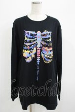 画像1: QOOZA / QOOZA×zumi Costal Long Sleeve Tee  黒 H-25-07-06-031-PU-TO-KB-ZI (1)