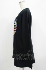 画像2: QOOZA / QOOZA×zumi Costal Long Sleeve Tee  黒 H-25-07-06-031-PU-TO-KB-ZI (2)