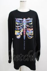 画像1: QOOZA / QOOZA×zumi Costal Long Sleeve Tee  黒 H-25-07-06-032-PU-TO-KB-ZI (1)