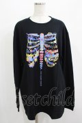QOOZA / QOOZA×zumi Costal Long Sleeve Tee  黒 H-25-07-06-033-PU-TO-KB-ZH