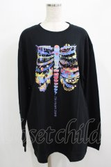 QOOZA / QOOZA×zumi Costal Long Sleeve Tee  黒 H-25-07-06-033-PU-TO-KB-ZH