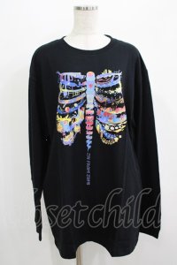 QOOZA / QOOZA×zumi Costal Long Sleeve Tee  黒 H-25-07-06-033-PU-TO-KB-ZH