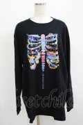 QOOZA / QOOZA×zumi Costal Long Sleeve Tee  黒 H-25-07-06-034-PU-TO-KB-ZH