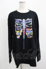 QOOZA / QOOZA×zumi Costal Long Sleeve Tee  黒 H-25-07-06-034-PU-TO-KB-ZH