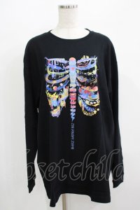 QOOZA / QOOZA×zumi Costal Long Sleeve Tee  黒 H-25-07-06-034-PU-TO-KB-ZH