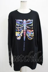 QOOZA / QOOZA×zumi Costal Long Sleeve Tee  黒 H-25-07-06-035-PU-TO-KB-ZH