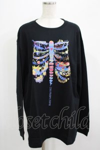 QOOZA / QOOZA×zumi Costal Long Sleeve Tee  黒 H-25-07-06-035-PU-TO-KB-ZH