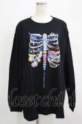 QOOZA / QOOZA×zumi Costal Long Sleeve Tee  黒 H-25-07-06-036-PU-TO-KB-ZH
