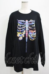 QOOZA / QOOZA×zumi Costal Long Sleeve Tee  黒 H-25-07-06-036-PU-TO-KB-ZH