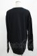 画像3: QOOZA / QOOZA×zumi Costal Long Sleeve Tee  黒 H-25-07-06-037-PU-TO-KB-ZH (3)