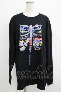 QOOZA / QOOZA×zumi Costal Long Sleeve Tee  黒 H-25-07-06-038-PU-TO-KB-ZH