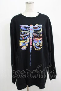 QOOZA / QOOZA×zumi Costal Long Sleeve Tee  黒 H-25-07-06-039-PU-TO-KB-ZH