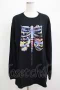 QOOZA / QOOZA×zumi Costal Long Sleeve Tee  黒 H-25-07-06-040-PU-TO-KB-ZH