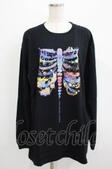 QOOZA / QOOZA×zumi Costal Long Sleeve Tee  黒 H-25-07-06-040-PU-TO-KB-ZH