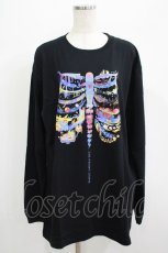 画像1: QOOZA / QOOZA×zumi Costal Long Sleeve Tee  黒 H-25-07-06-040-PU-TO-KB-ZH (1)