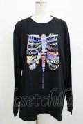 QOOZA / QOOZA×zumi Costal Long Sleeve Tee  黒 H-25-07-06-041-PU-TO-KB-ZH