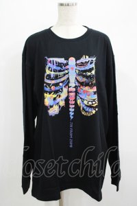 QOOZA / QOOZA×zumi Costal Long Sleeve Tee  黒 H-25-07-06-041-PU-TO-KB-ZH