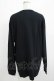 画像3: QOOZA / QOOZA×zumi Costal Long Sleeve Tee  黒 H-25-07-06-041-PU-TO-KB-ZH (3)