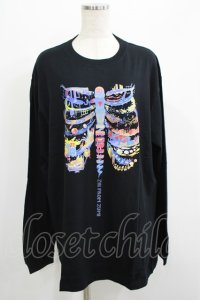 QOOZA / QOOZA×zumi Costal Long Sleeve Tee  黒 H-25-07-06-042-PU-TO-KB-ZH
