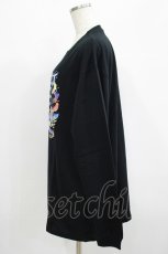 画像2: QOOZA / QOOZA×zumi Costal Long Sleeve Tee  黒 H-25-07-06-042-PU-TO-KB-ZH (2)