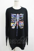 QOOZA / QOOZA×zumi Costal Long Sleeve Tee  黒 H-25-07-06-043-PU-TO-KB-ZH
