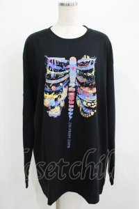 QOOZA / QOOZA×zumi Costal Long Sleeve Tee  黒 H-25-07-06-043-PU-TO-KB-ZH