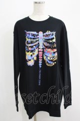 QOOZA / QOOZA×zumi Costal Long Sleeve Tee  黒 H-25-07-06-044-PU-TO-KB-ZH