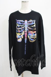 QOOZA / QOOZA×zumi Costal Long Sleeve Tee  黒 H-25-07-06-044-PU-TO-KB-ZH