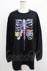 QOOZA / QOOZA×zumi Costal Long Sleeve Tee  黒 H-25-07-06-045-PU-TO-KB-ZH