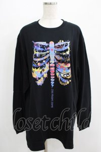 QOOZA / QOOZA×zumi Costal Long Sleeve Tee  黒 H-25-07-06-045-PU-TO-KB-ZH