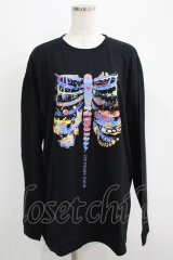 QOOZA / QOOZA×zumi Costal Long Sleeve Tee  黒 H-25-07-06-046-PU-TO-KB-ZH