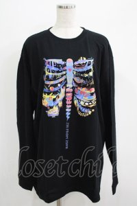 QOOZA / QOOZA×zumi Costal Long Sleeve Tee  黒 H-25-07-06-046-PU-TO-KB-ZH