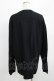画像3: QOOZA / QOOZA×zumi Costal Long Sleeve Tee  黒 H-25-07-06-046-PU-TO-KB-ZH (3)