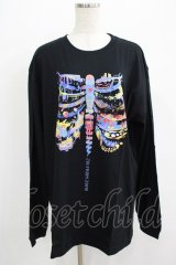 QOOZA / QOOZA×zumi Costal Long Sleeve Tee  黒 H-25-07-06-047-PU-TO-KB-OS