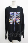 QOOZA / QOOZA×zumi Costal Long Sleeve Tee  黒 H-25-07-06-048-PU-TO-KB-ZH