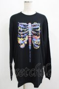 QOOZA / QOOZA×zumi Costal Long Sleeve Tee  黒 H-25-07-06-049-PU-TO-KB-ZH