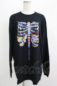 QOOZA / QOOZA×zumi Costal Long Sleeve Tee  黒 H-25-07-06-049-PU-TO-KB-ZH