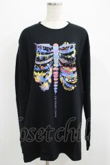 QOOZA / QOOZA×zumi Costal Long Sleeve Tee  黒 H-25-07-06-050-PU-TO-KB-ZI