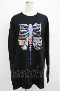 QOOZA / QOOZA×zumi Costal Long Sleeve Tee  黒 H-25-07-06-050-PU-TO-KB-ZH