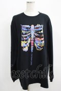 QOOZA / QOOZA×zumi Costal Long Sleeve Tee  黒 H-25-07-06-051-PU-TO-KB-ZH
