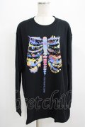 QOOZA / QOOZA×zumi Costal Long Sleeve Tee  黒 H-25-07-06-052-PU-TO-KB-ZH
