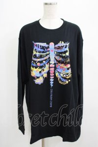 QOOZA / QOOZA×zumi Costal Long Sleeve Tee  黒 H-25-07-06-052-PU-TO-KB-ZH