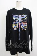 QOOZA / QOOZA×zumi Costal Long Sleeve Tee  黒 H-25-07-06-055-PU-TO-KB-ZH
