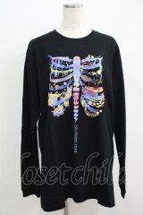 QOOZA / QOOZA×zumi Costal Long Sleeve Tee  黒 H-25-07-06-055-PU-TO-KB-OS
